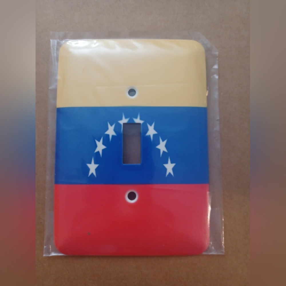 Venezuelan Flag Light Switch Plate New